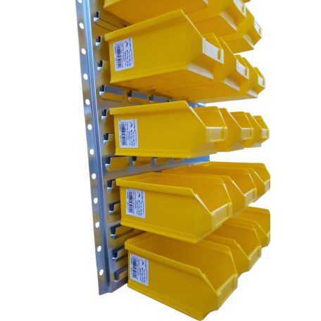 Horganyzott Fali Tartó (991X440mm) Sárga Mh5 Dobozokkal