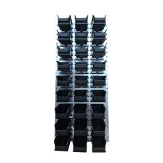   Horganyzott Fali Tartó(991X440mm) Színátállásos Mh5 Dobozokkal