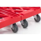 Összekötő kapocs műanyag szállító rollerhez, HL 4-hez