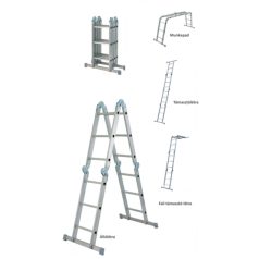Csuklós Létra 4X3 Fok