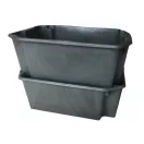 Szüretelő / Tejipari láda, Újrahasznosított