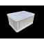 Euro Láda Fedeles 400X300X190 Fehér