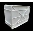 Euro Láda Fedeles 400X300X190 Fehér