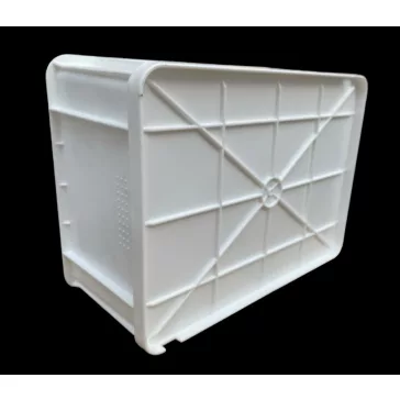 Euro Láda Fedeles 400X300X190 Fehér