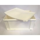 Euro Láda Fedeles 400X300X190 Fehér