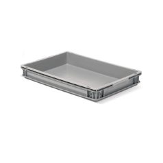 Euro láda Athena 600x400x75 mm, szürke