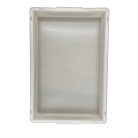 Euro láda Athena 600x400x75 mm, fehér