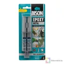 Fémszínű kétkomponensű epoxi ragasztó 24 ml