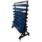 Mobil Mh-Box tároló, Kétoldalas, Acél (dobozok nélkül)