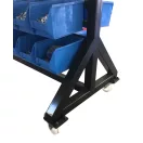 Mobil Mh-Box tároló, Kétoldalas, Acél (dobozok nélkül)