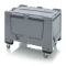 Bigbox Zsanéros Fedéllel 120 X 80 X 79 cm 4 Kerék BBG 1208R SA