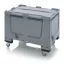Bigbox Zsanéros Fedéllel 120 X 80 X 79 cm 4 Kerék BBG 1208R SA