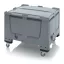 Bigbox Zsanéros Fedéllel 120 X 100 X 79 cm 4 Kerék BBG 1210R SA