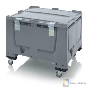   Bigbox Zsanéros Fedéllel 120 X 100 X 79 cm 4 Kerék BBG 1210R SA