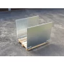Raklapőr BL, BAU lemezelt (zárható, szétszedhető gitterbox, kaloda)