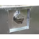Raklapőr BL, BAU lemezelt (zárható, szétszedhető gitterbox, kaloda)