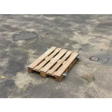   Raklapőr BR, BAU rácsos (zárható, szétszedhető gitterbox, kaloda)