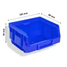 Bull 1 tárolódoboz, Kék