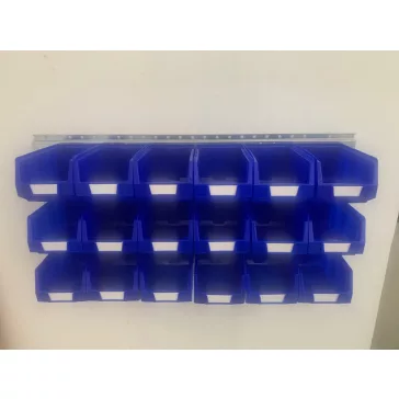   Horganyzott Fali Tartó Bull 3 Kék Dobozokkal (991X440) vízszintes