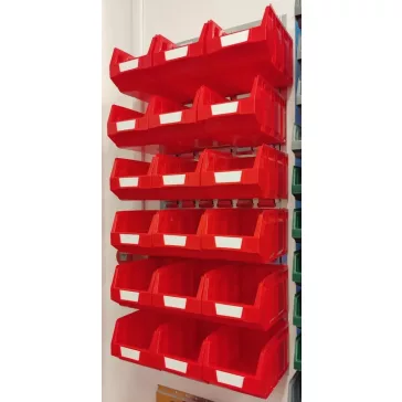 Horganyzott Fali Tartó Bull 3 Piros Dobozokkal (991X440)