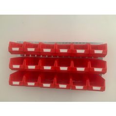   Horganyzott Fali Tartó Bull 3 Piros Dobozokkal (991X440) vízszintes