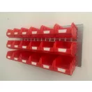 Horganyzott Fali Tartó Bull 3 Piros Dobozokkal (991X440) vízszintes