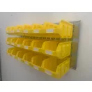 Horganyzott Fali Tartó Bull 3 Sárga Dobozokkal (991X440) vízszintes