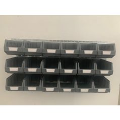   Horganyzott Fali Tartó Bull 3 Szürke Dobozokkal (991X440) vízszintes