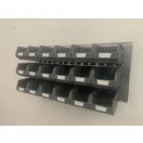 Horganyzott Fali Tartó Bull 3 Szürke Dobozokkal (991X440) vízszintes