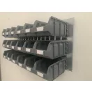 Horganyzott Fali Tartó Bull 3 Szürke Dobozokkal (991X440) vízszintes