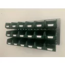 Horganyzott Fali Tartó Bull 3 Zöld Dobozokkal (991X440) vízszintes