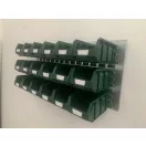 Horganyzott Fali Tartó Bull 3 Zöld Dobozokkal (991X440) vízszintes