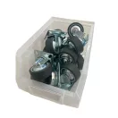 Bull 3 tárolódoboz, átlátszó