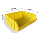 Bull 4/D tárolódoboz, Sárga