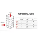 Bull 6  tárolódoboz (372X250X600mm)