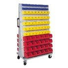 Gurulós Kézi Kocsi, 6 db Réselt Lemezzel, Dobozok Nélkül