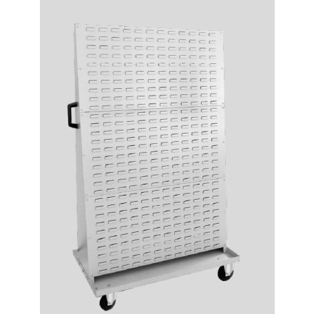 Gurulós Kézi Kocsi, 6 db Réselt Lemezzel, Dobozok Nélkül