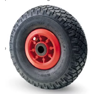   Molnárkocsi Kerék, Tömlős, műanyagfelnis, tűgörgős 3.00-4 (260x85)