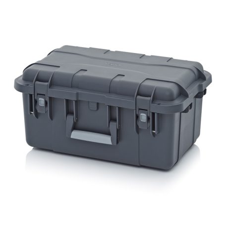 Védőkoffer Pro, Szögletes Párnázással Cp 6427 B1 antracit szürke