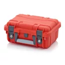 Védőkoffer Pro, Szögletes Párnázással, Zárral Cp S 4316 B1 vérnarancs