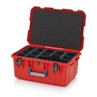 Védőkoffer Pro, T Párnázott Betéttel Cp S 6427 B5 vérnarancs