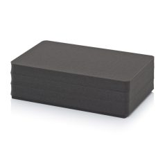   Habszivacstábla párnázás védőkofferekhez használható CP S SEWW 6422 SWG