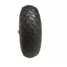 Fémfelnis, fújható molnárkocsi kerék, fix villában, 260 mm, 100 kg