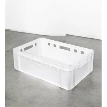 E2 Húsos Láda, 60X40X20cm, fehér