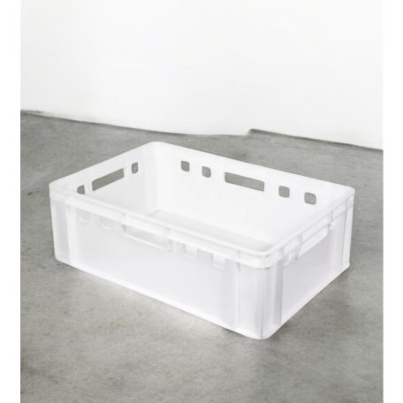 E2 Húsos Láda, 60X40X20cm, fehér