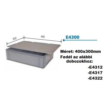 Euro Láda Fedél