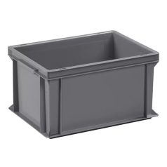 Euro Műanyag Láda 40X30X22 cm, szürke