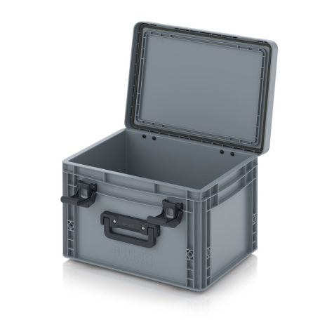 Euro láda Pro zsanéros fedéllel EDP 43/27 HG 1G