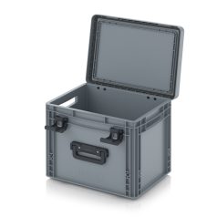 Euro láda Pro zsanéros fedéllel EDP 43/32 1G