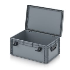 Euro láda Pro zsanéros fedéllel EDP 64/27 HG 2G